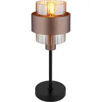 Globo Lampe de table Milley bronze Ø 18,5cm