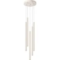 Sollux Lampe suspendue PASTELO 5P beige 5xG9 8W acier 104x25x25cm