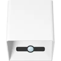 Beneito Faure Applique Led Sans Fil Lek Sensor 6W, Détecteur Mouvement, Usb-C, Ip54, Plafonnier Mural Blanc