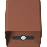 Beneito Faure Applique Led Sans Fil Lek Sensor 6W, Détecteur Mouvement, Usb-C, Ip54, Plafonnier Mural Corten