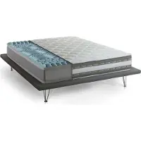 Talamo Italia Mariasole - Matelas 1,5 Place, 190x120x27 cm Blanc, Déhoussable Italy