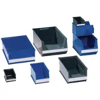 Lockweiler Bac à bec gris pour env. 0,8l Longueur 160 / 140 x largeur 100 x hauteur 75mm en polyéthylène empilable - 19100514