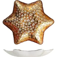 Pengo Centre de table Goldcosmo 32,5 cm or Noël