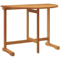 Syfax Table pliable de balcon 90x60x72 cm bois d'acacia solide