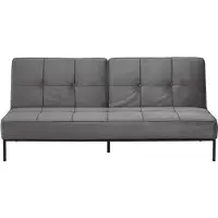Ebuy24 Per Canapé-lit gris foncé.
