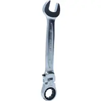 Ks Tools GEARplus Clé mixte à cliquet articulée verrouillable 18 mm - 503.4818