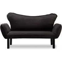 Hannah Home Hanah Home, Chatto FTN1226, Noir, Canapés-lits, Cadre : 100% Métal