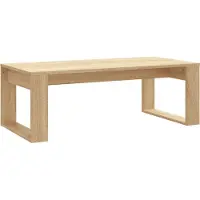 Syfax Table basse chêne sonoma 102x50x35 cm bois d'ingénierie