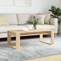 vidaXL 2025 cloris Table basse Chêne Sonoma 102x50x35 cm Bois composite - Tables basses Sale6601714 1parcel