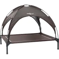 Syfax Lit pour Chien Marron 90 x 81 x 80,5 cm Acier
