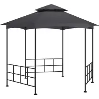 Syfax Belvédère avec parois 3,1x2,7 m Anthracite