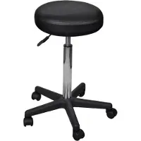 Syfax Tabouret de bureau Noir