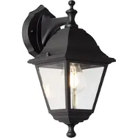 Brilliant Applique extérieure Nissie | luminaire décoratif d'extérieur | suspendu | noir | 1x E27 max. 60 W | IP44