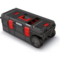 Kistenberg Kufr na nářadí s transp. kolečky X BLOCK TECH 795x380x307 mm - barva: černá
