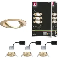Paulmann LED encastré Nova set de base orientable