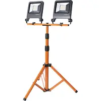 Osram LED Lampe de travail Tripod 2x50W 840, 4000K blanc froid, 9000 lm, IP65, réglable en hauteur 1,8m, 360