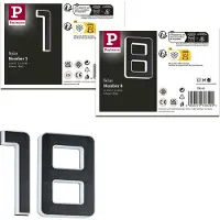 Paulmann Bundle Lampe solaire à LED pour numéro de maison numéro 18