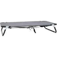 Syfax Lit pour Chien Gris clair 105 x 65 x 18 cm Acier