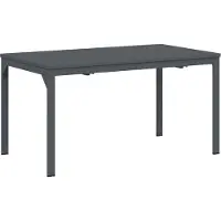 Syfax Table de patio Anthracite 180 x 80 x 74 cm