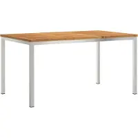 Syfax Table de salle à manger / Table de repas 150x90x75 cm