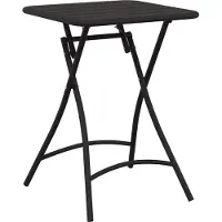 Syfax Table bistrot Anthracite 55 x 55 x 72,5 cm