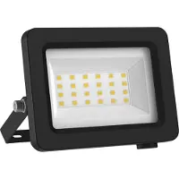 Osram Projecteur LED avec classe d'efficacité énergétique A, boîtier en aluminium noir, 5 W, 870 lm, pour applications extérieures, design compact, poids léger, montage facile, LED non remplaçable