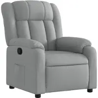Sonstiges Fauteuil inclinable Gris clair Tissu