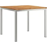 Syfax Table de salle à manger / Table de repas 90x90x75 cm