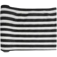 Syfax Filet brise-vue anthracite et blanc 1,5x50 m PEHD 75 g/m²