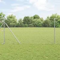 Syfax Clôture en fil soudé pour sol 10 x 1,2 m (l x h)