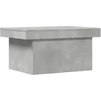 Syfax Table basse gris béton 100x55x40 cm bois d'ingénierie