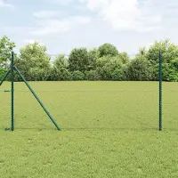 Syfax Clôture en fil soudé pour sol 100 x 1,4 m (L x H)