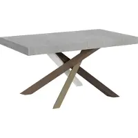 Itamoby Table Extensible 90X160/264 Cm Volantis Cemento Structure 4/C
