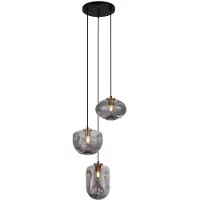 ITALUX Lustre Hatella moderne en cuivre PND-112038-3A-BRO+SG
