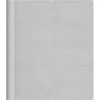 Syfax Écran de balcon gris clair 120x500 cm 100% polyester oxford