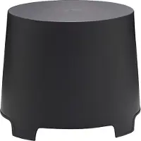 Spetebo 3.11 Table à balai en plastique LEM - env. 46 x 40 x 38 cm - table de jardin petite en anthracite