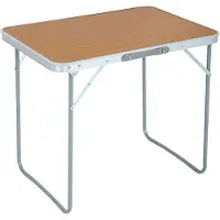 Akord Table De Camping Pliable Ares Brun 60X50X50