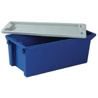 PLASTIPOL SCHEU Couvercle L590xl380mm gris - 2040D016