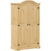Syfax Garde-robe Corona 102x52x186 cm bois de pin massif