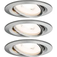 Paulmann Luminaire encastré LED Reflector Coin 6,8W Fer