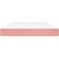 Syfax Matelas à ressorts ensachés 140 x 210 cm Rose
