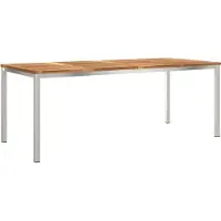 Syfax Table de salle à manger / Table de repas 200x90x75 cm