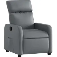 Sonstiges Fauteuil inclinable Gris Similicuir