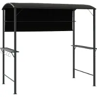 Syfax Belvédère avec toit 220x110x200 cm Anthracite