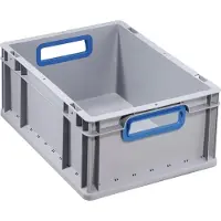 Allit ProfiPlus Aufbewahrungsbox grau 30,0 x 40,0 x 17,0 cm