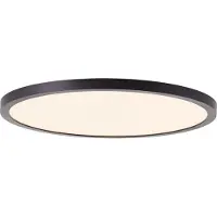 Brilliant LED Deckenleuchte Tuco Schwarz Ø30cm 20W 2700lm Warmweiß 2700K 3-Stufen-Dimmbar