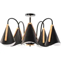 Toolight Lampe APP607-5C Black
