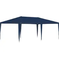 Syfax Tente de réception 4x6 m bleu