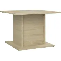 Syfax Table basse chêne sonoma 55,5x55,5x40 cm bois d'ingénierie