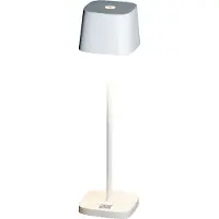 Konstsmide Akku-Tischleuchte Capri Mini weiss | Intérieur/Extérieur | 7829-250